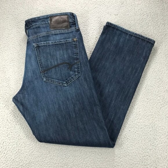 Mavi Other - MAVI Jeans Mens 34x30 MATT Relaxed Straight Leg Deep Stanford Dark Wash Denim